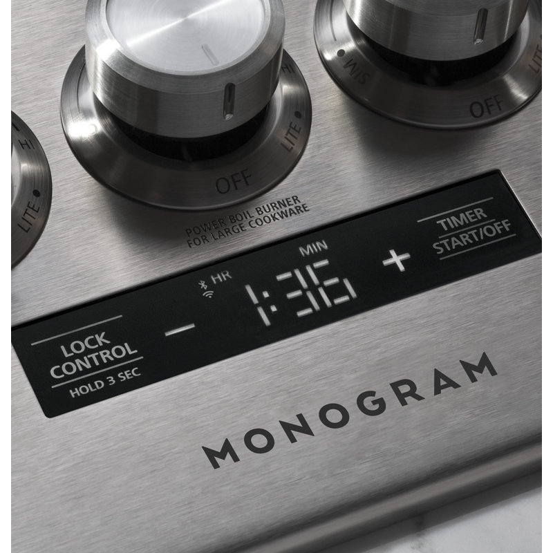 Monogram 36" Deep-Recessed Gas Cooktop