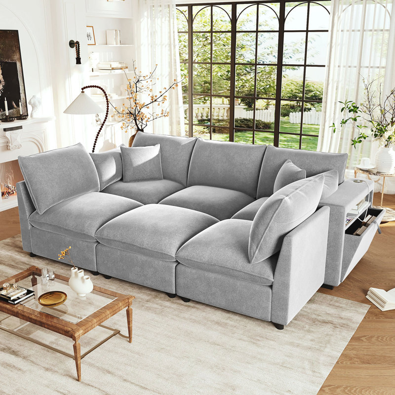 Canapé modulaire Modern, Gris