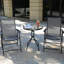 Chaise de patio pliante Trimble