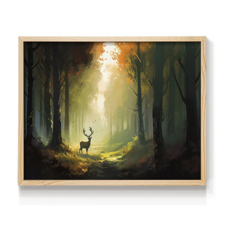 Faune - Édition encadrée - Restickable, H 16 po x l 20 po, Naturel