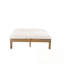 Chaise longue double à dossier réglable avec coussins épais-1160827758