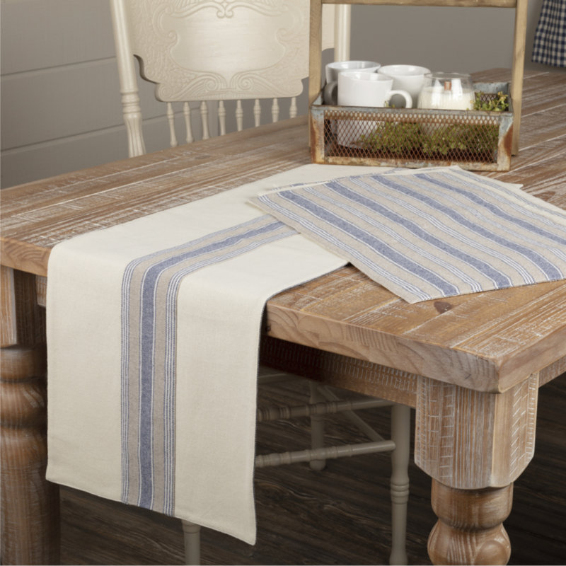 Doylestown Runner 36Lx13W, Blue, Runner 36" L x 13" W