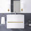 Meuble-lavabo mural 30 po avec lavabo