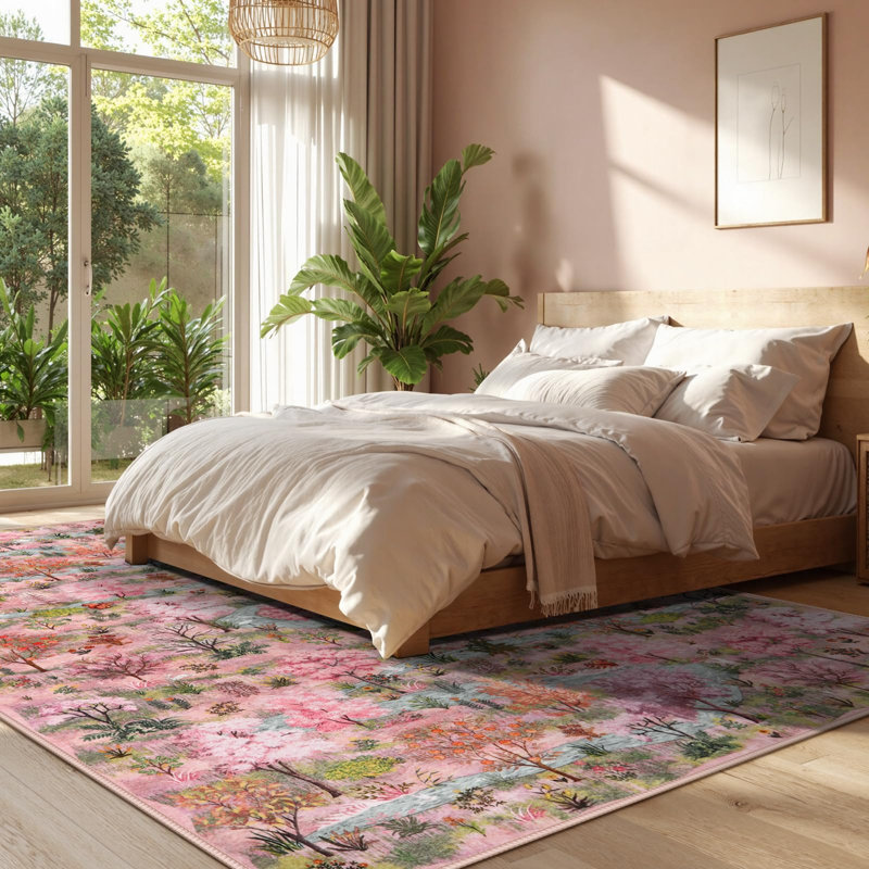 Tapis lavable Kaldi Lohome Forest, Rectangulaire 8 pi x 10 pi
