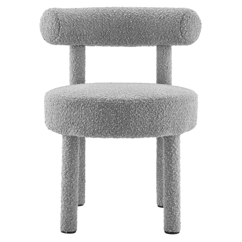 Modway Toulouse Dining-Chairs, Light Gray