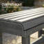 Solid Wood Fir Outdoor Bench-800432988
