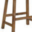 Ensemble de 2 tabourets de comptoir rustiques, tabourets de bar en bois sans dossier de 25 pouces