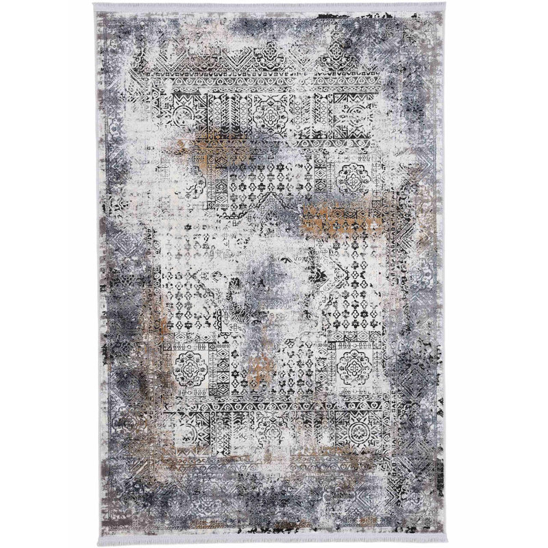 Liyath Oriental Wool Hand Woven Area Rug, Rectangle 140 x 200cm