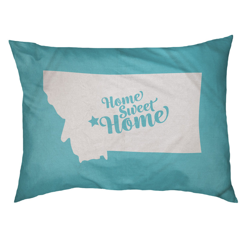 Polyester Pet Bed, Small (28" W x 18" D x 6" H), Teal