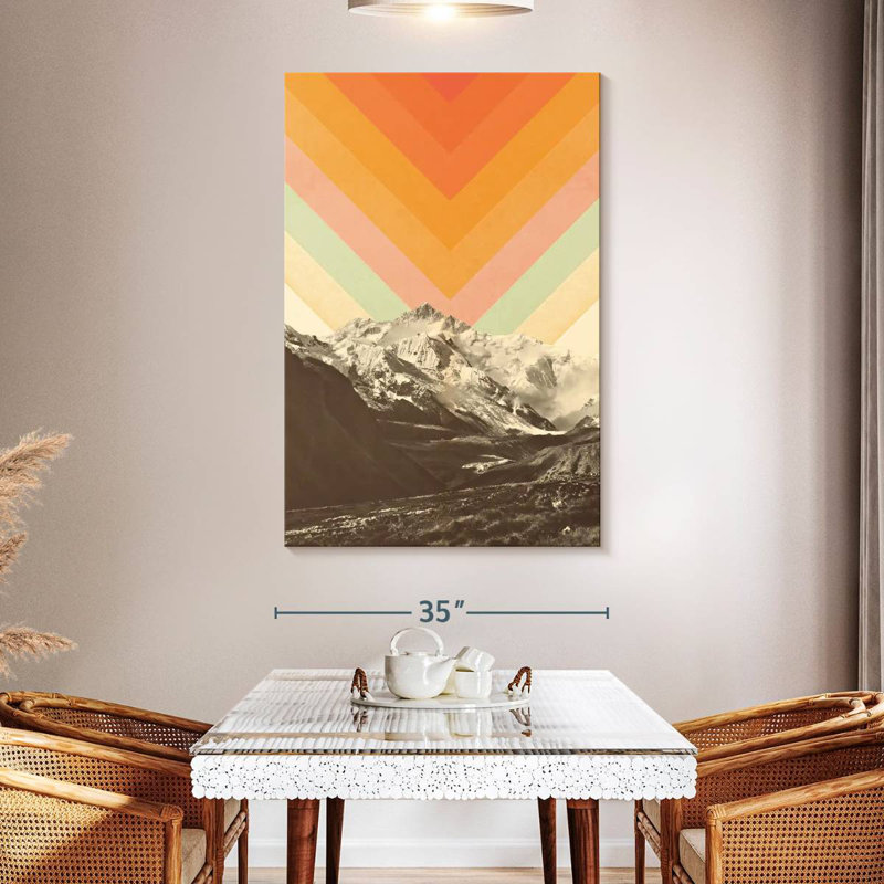 Alvord Mountainscape II, H 51 po x l 34 po