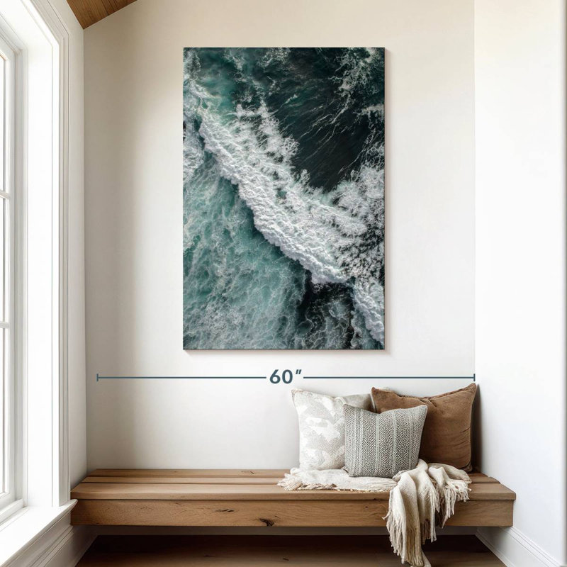 Gillard From Above V, 48" H x 32" W