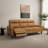 Rahim 78.7" Wide Mid Century Modern Leather Incliner Sofa with Adjustable Footrest-503603649