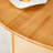 Chinese Countryside Retro Solid Wood Round Table: Simple Modern Imitation Rattan Design, Ideal For Dining Rooms, Living Rooms, Offices – A Versatile Wooden Table/Desk Blending Nostalgia And Contemporary Style