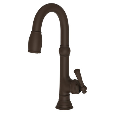 Jacobean Single Handle Pull Down Bar Faucet