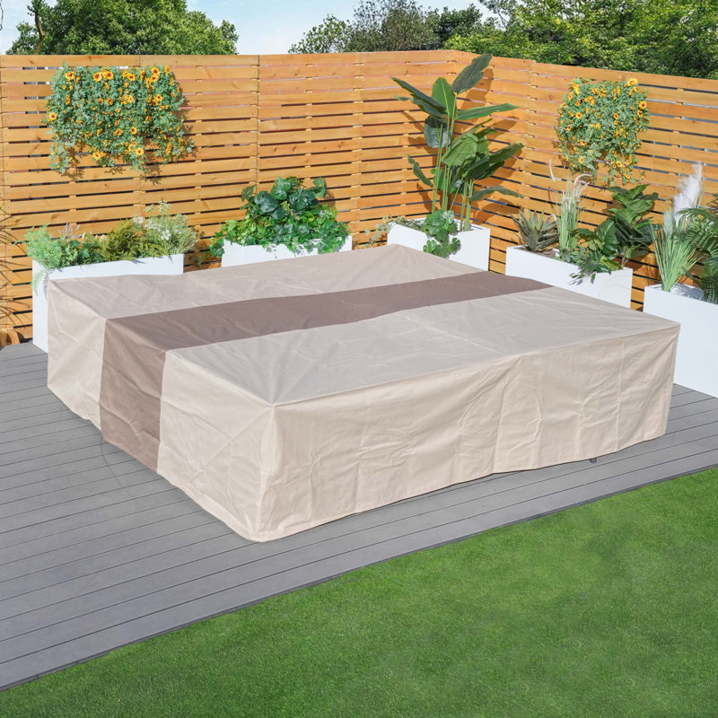 Outdoor Patio Sofa Cover, 28" H x 106" W x 106" D