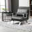 HOMCOM Single Person Folding 5 Position Convertible Sofa Bed Sleeper Chair Chaise Lounge Couch W/Pillow & Steel Frame