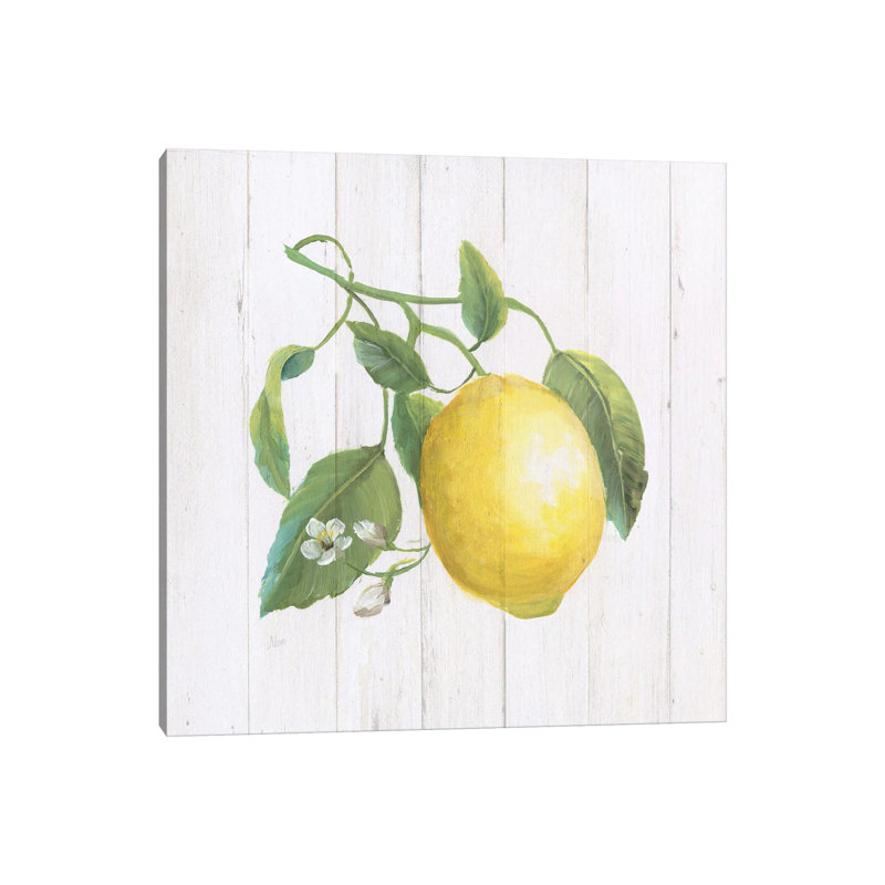 Lemon Fresh I By Nan - Wrapped Canvas Graphic Art by Nan - Wrapped Canvas Gallery-Wrapped Canvas Giclée