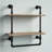 Chagford 2 Tiered Shelf with Towel Bar