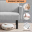 2 Seater Linen Loveseat