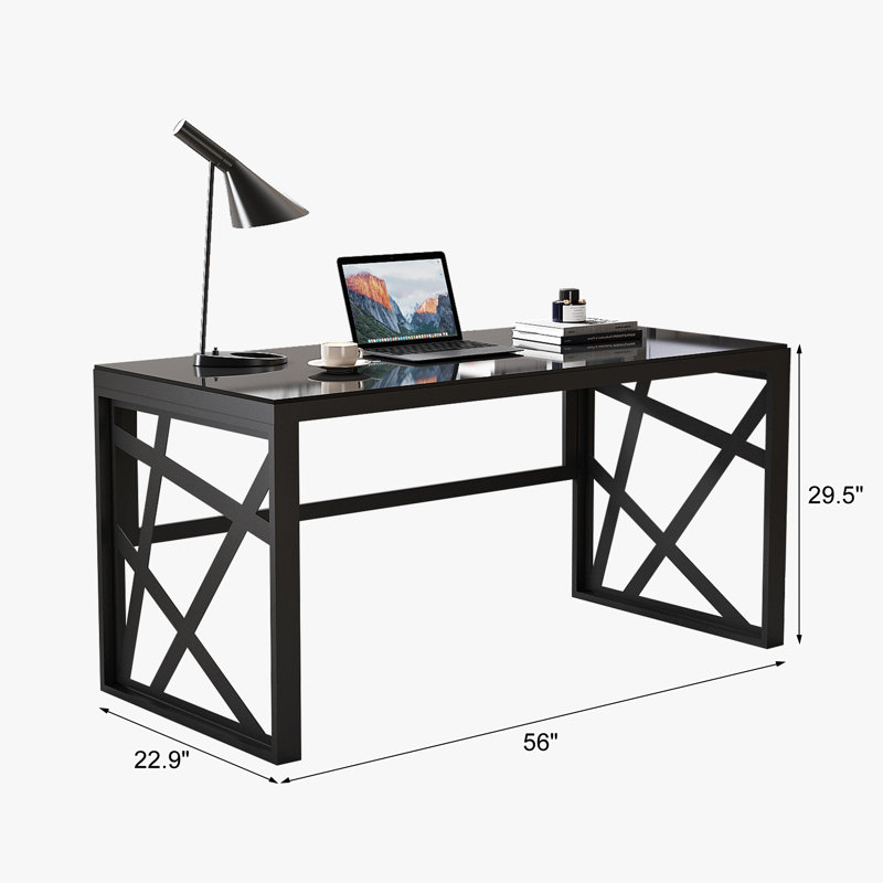 142.2Cm W Rectangle Writing Desk