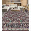 Tapis rouge noué à la main de haute qualité