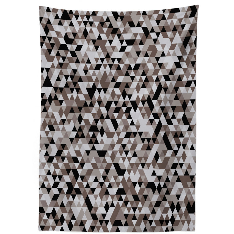 Geometric Tablecloth, 70" L x 52" W