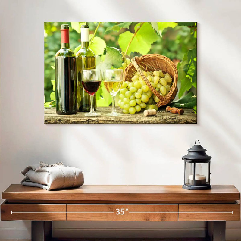 Yarlin Wine From The Vineyard, 16" H x 24" W