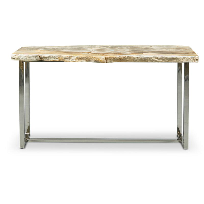 Elements 60'' W Console Table, Natural Light