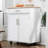 Ferrer Kitchen Island Cart, White - With Drawer, Cabinet & Towel Rack For Robust And Spacious Setting Cart Strong Storage Space