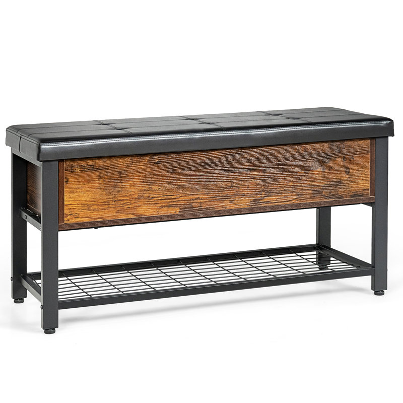 4 Pair Shoe Storage Bench