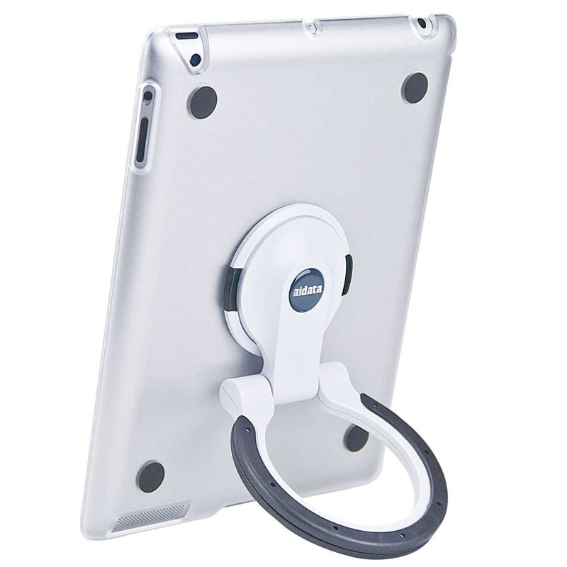 Support pour iPad, Transparent/blanc