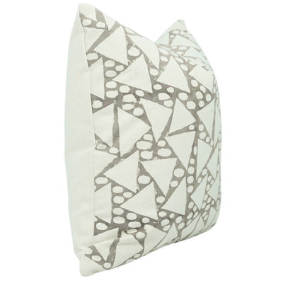 Housse de coussin en coton Floral