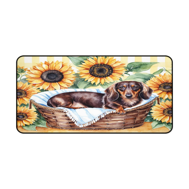 Polyester Desk Pad, 31.5x15.5