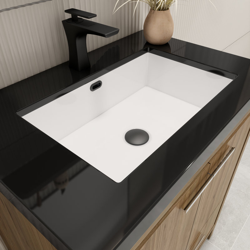Ensemble de meuble-lavabo simple 30 po Enochville, Chêne naturel