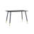 Rectangular Dining Table with metal legs-1500802464