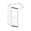 Hanley 2 Door Wardrobe-36863839