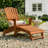 Aredale Solid Wood Adirondack Chair with Ottoman-725557329