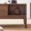 Table basse en bois de noyer massif-112215150