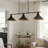 Wayfar Industrial 3-Light Kitchen Island Linear Pendant