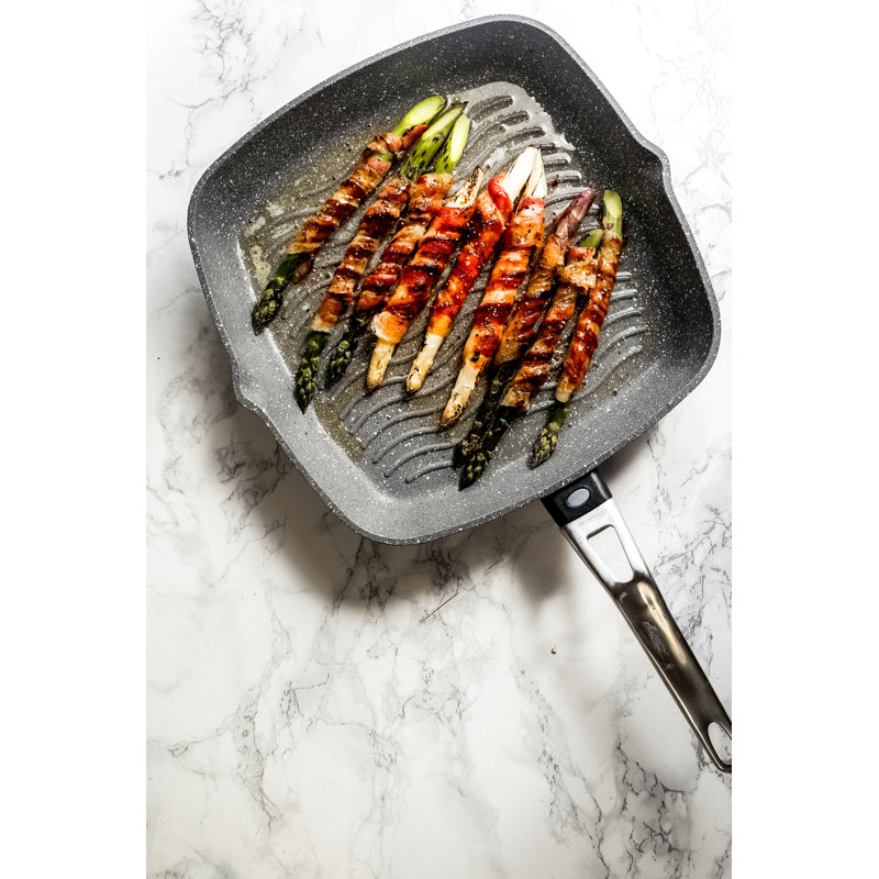 MasterClass Cast Aluminium Grill Pan, 28cm