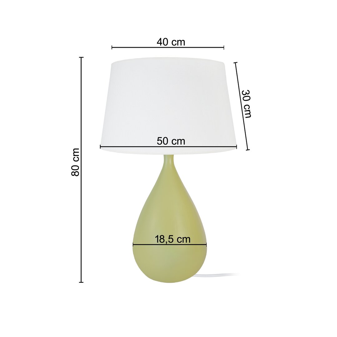 80 cm Tischlampe Orly