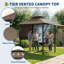 Abri à auvent durable pour patio extérieur-125905709