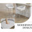 Upholstered Counter Stool with Metal Frame-1771029934