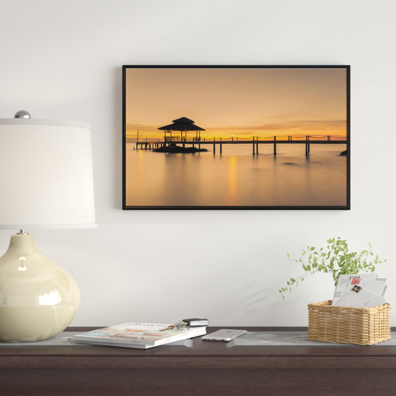 Reproduction de photo sur toile tendue encadrée, H 12 po x l 20 po x P 1 po
