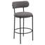 Ensemble de 2 chaises de bar Concord Grey Boucle-428963449