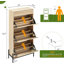 Solid Wood Flip Down Shoe Storage-768361406
