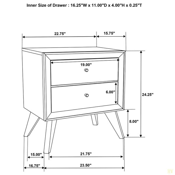 Dimensions du produit
