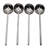 Aylmer INOX Artisans Jason Nascent Steel Olive Spoon 4 Pcs. Set