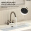 Robinet de salle de bain à ensemble central avec drain, robinet à 2 poignées -110871955