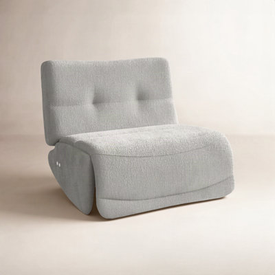Junita Upholstered Power Reclining Home Theater Seating